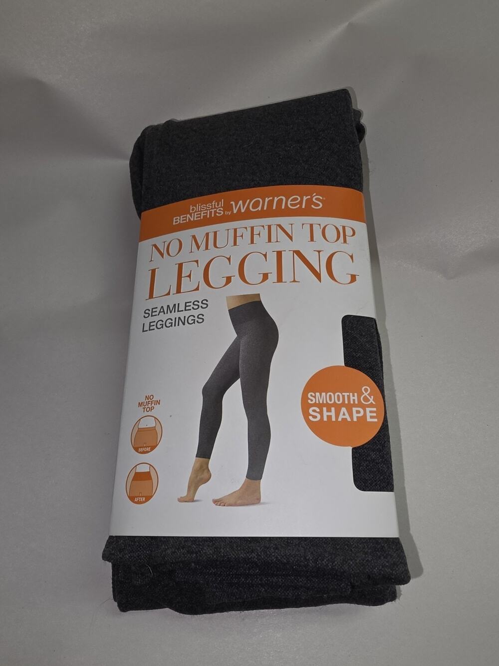 New Blissful Benefits Warners No Muffin Dark Gray Size 2x3x NWT
